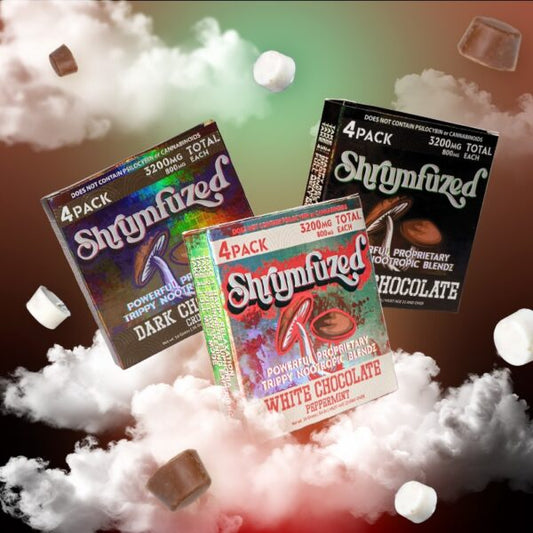 Shrumfuzed 4pk Chocolate (3200mg) Chocolate Bundle