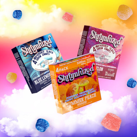 Shrumfuzed 4pk Gummy (3200mg) Summer Bundle